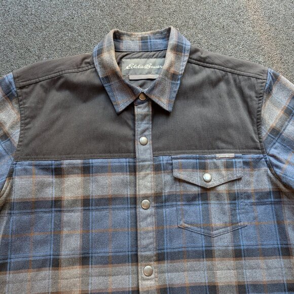 Eddie Bauer Insulated Shirt Jacket - Picture 2 of 8